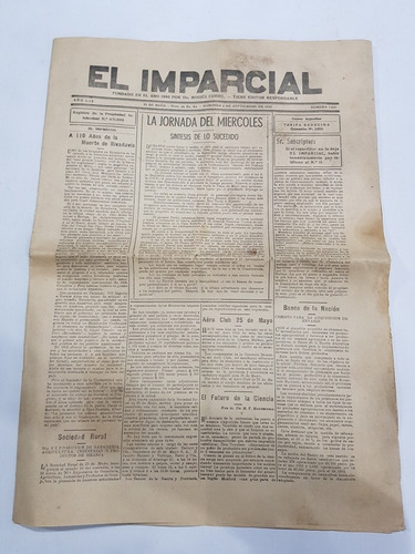 25 De Mayo 1955 Diario El Imparcial Mag 58074