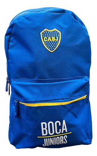 Mochilas De Boca Juniors Futbol Oficial Estampadas