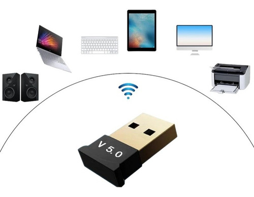 Adaptador Bluetooth 5.0 Transmisor Receptor Usb Pc Notebook