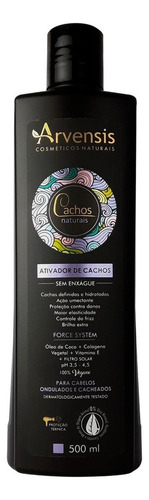 Kit Arvensis Cachos Ativador Ondulado Geleia Alta Day After