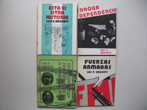 Lote De 4 Libros De Luis Pedro Brunati - Ensayos