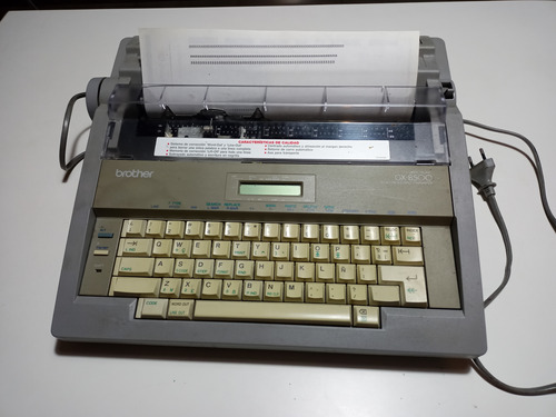 Maquina De Escribir Brother Gx-8500 En Perfecto Estado