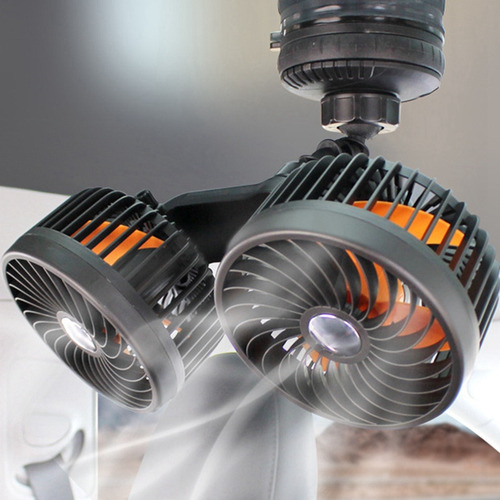 Ventilador Circulador De Carro 24 V/12 V, Rotação Dupla