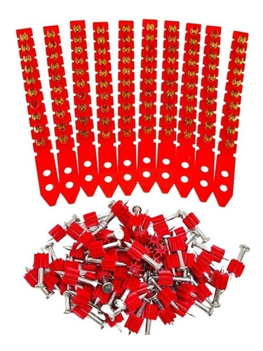 Clavos Hilti  De 2,5 100 Und +100 Fulminantes Rojos