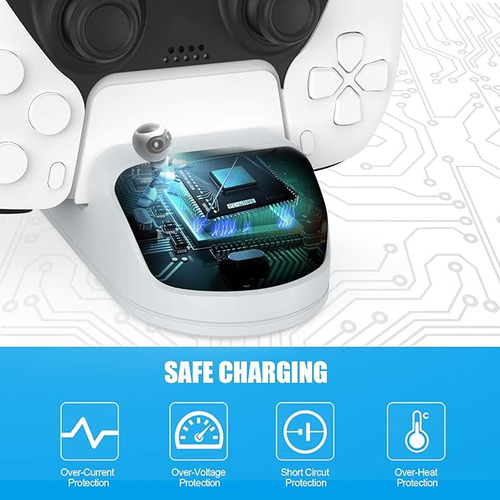 Cargador Joystick Dual Estacion De Carga Mando P5