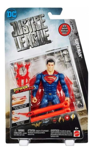 Dc Justice League Superman Power Slingers Mattel