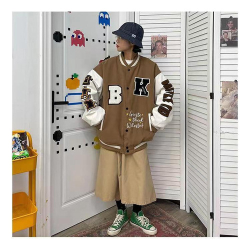 Uniforme De Béisbol Bordado Vintage, Marca De Moda Suelta