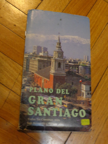 Plano Del Gran Santiago. Todas Las Comunas + San Bernardo Y