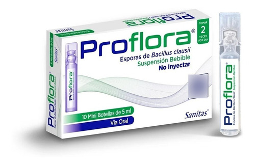 Proflora Suspensión Bebible 5 Ml. 10 Minibotellas