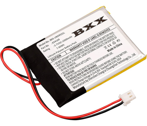 Bxx Replacement Battery For Uniden 634169, Guardian G955, Gu