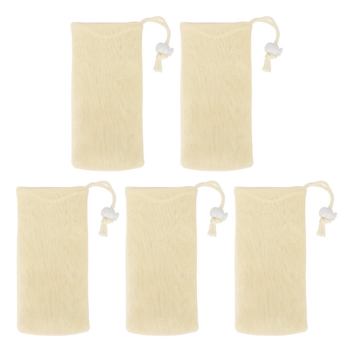 Bubble Foam Net, 5 Bolsas De Jabón De Malla, Suaves, Multica