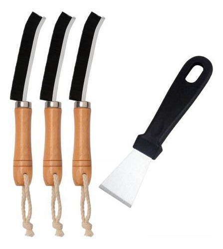 3 Cepillo De Limpieza Profunda Compatible Con Zonas De