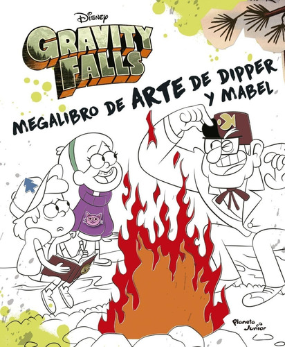 Gravity Falls. Megalibro De Arte De Dipper Y Mabel