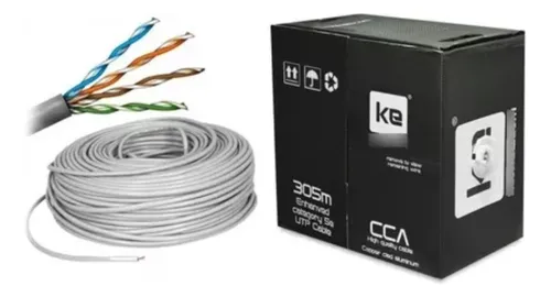 Cable De Red Utp Cat 5e Caja Por 305mts