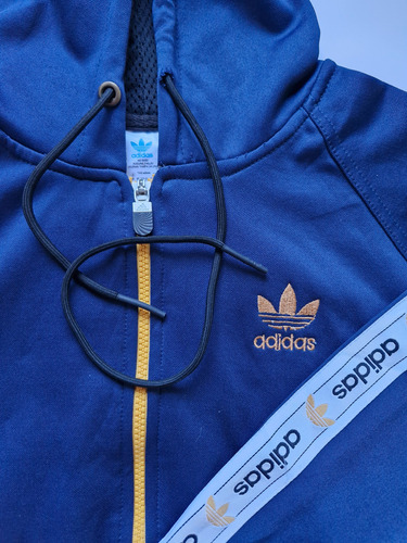 Campera Deportiva Térmica Niño Única Original Adidas Xxl (Usado)