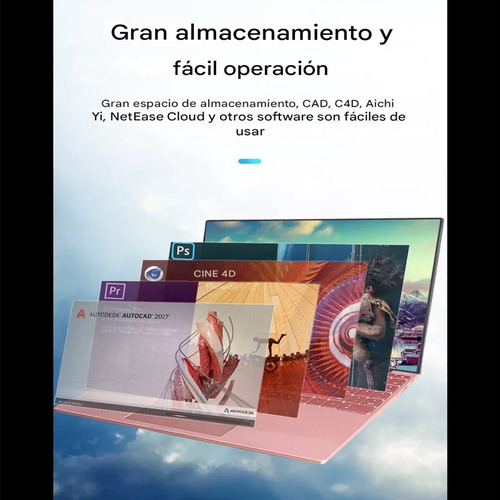 Más Barato Portátil 15.6 Intel Celeron Win11 8+512ssd Laptop Rosa