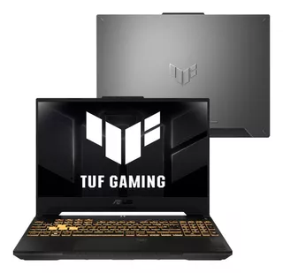 Notebook Gamer ASUS TUF Gaming F15 FX507VU RTX4050 Core i7 13620H 8Gb Ram 512Gb SSD Linux 15,6" FHD 144Hz Gray LP151