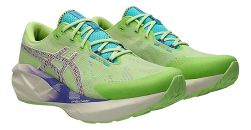 Tenis Running Asics Novablast 5 Tr Nature Bathing Verde Homb