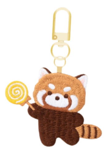 Llavero De Panda Rojo, Bonito Abalorio Para Bolso, Estilo D