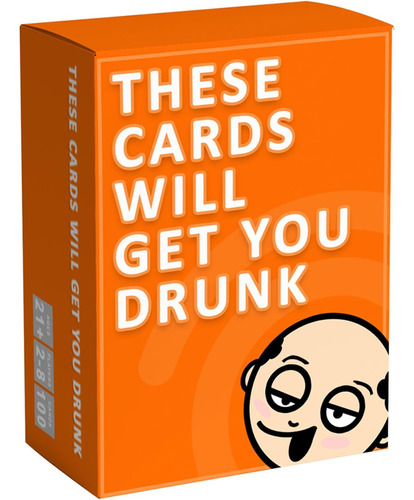 Juego Bebida Fiestas Adulto These Cards Will Get You Drunk