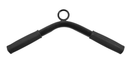 Imagen 1 de 2 de Agarre Para Polea Barra Triceps Con Grip Remo De Gimnasio