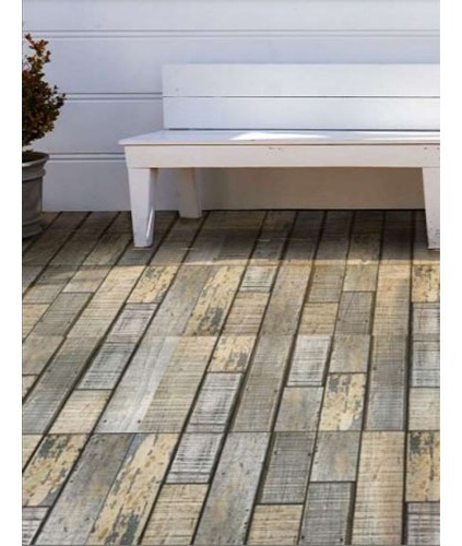 Imagen 2 de 3 de Ceramico Simil Madera Biloba Vintage 51 X 51 Cm