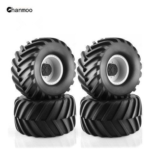 Llantas Y Ruedas De Camión Monstruo Rc 1/10 Chanmoo Con