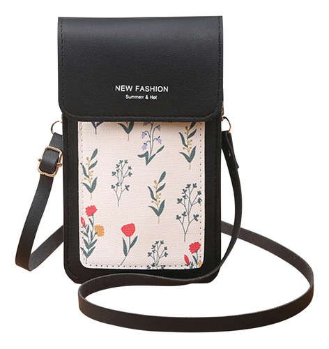 Bolsas De Teléfono Con Pantalla Táctil Para Mujer, Mini Cruz