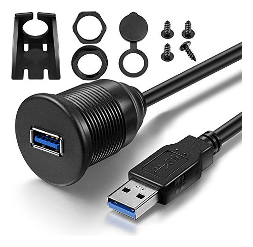 Mou Auxiliar De Montaje Empotrado Obvis Usb 3.0 Macho A Usb