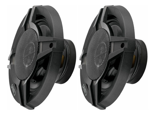 Juego De Bocinas 6,5 Con 4 VĂas Dab-0305 Color Negro