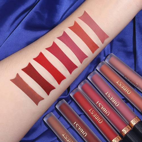 Set De Maquillaje Qibest, 8 Unidades, Lápiz Labial Líquido M