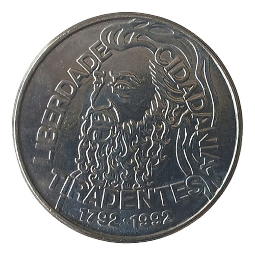 5000 Cruzeiros Tiradentes 1992 - Brasil República 