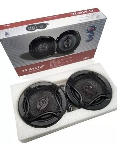 Kit 2 Parlantes Auto Redondo 400w Coaxial 16 Cm+ Garantia