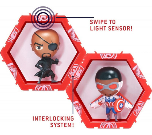Wow Pods Marvel Figura Nick Fury Coleccionable Interactiva