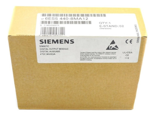 Modulo 4 Salidas Digital 24v .5a Siemens 6es5440-8ma12