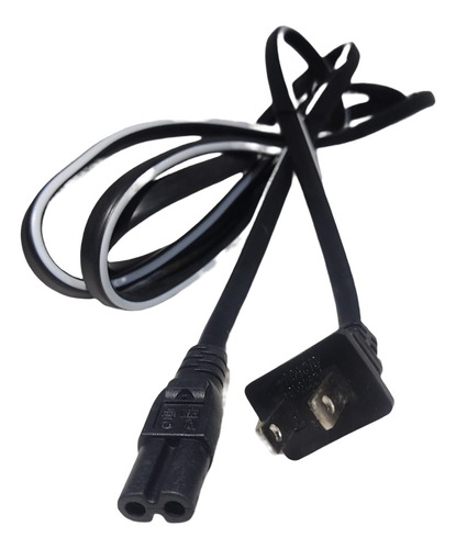 Cable Tipo 8 De Poder Dvd Playstation Impresora 1.5 Metros