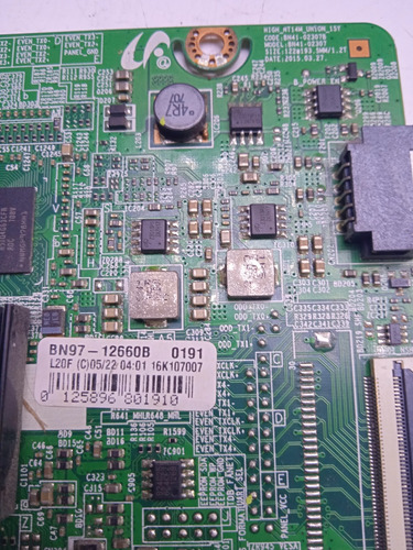 Main Samsung Un40j5200af Bn41-02307 Bn94-11796m Bn97-12660b (Usado)