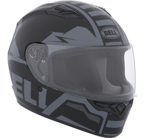 Capacete Moto Bell Qualifier Diversos Modelos @# Cor B15687 - MOMENTUM BLACK MATTE Tamanho do capacete 55-56 S/P