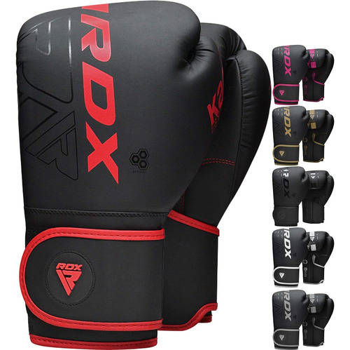 Guantes Para Entrenamiento Rdx, Para Adultos, 8 Oz, Rojo