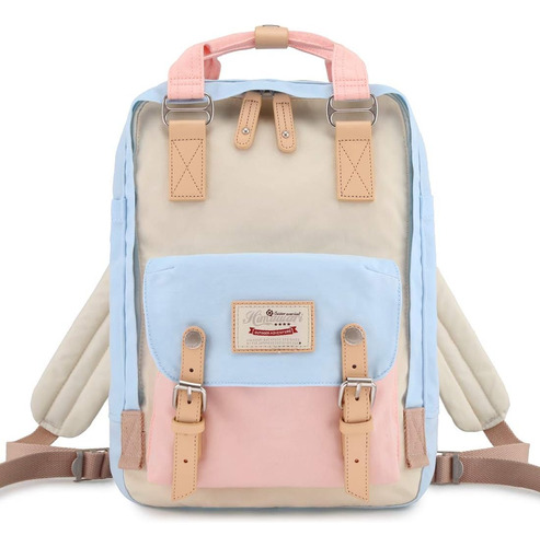 Himawari Backpack 14.9 College Vintage Travel Bag Para Mujer