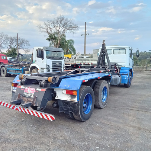 Mb 1720 Truck 6x2 Roll On Off 2002 Branco