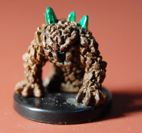 Small Earth Elemental #04 Lost Coast Mini Dungeons & Dragons