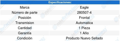 Soporte Motor Saturn Ls2 L4 2.2l 00 A 00 Eagle 6499652