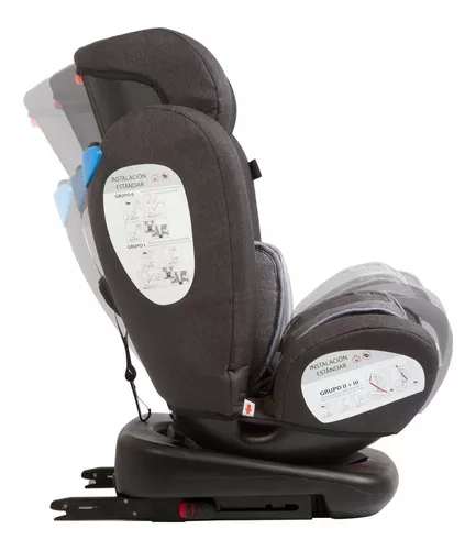 Silla Para Carro Bebe 360º Bebesit 0 M+ A 12 Años Isofix