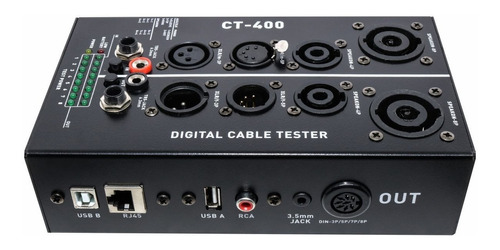 Testador De Cabos De Áudio E Usb Skp Connectest Ct400 Nfe