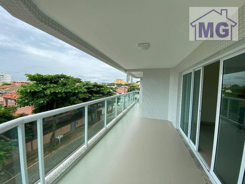 Apartamento Com 3 Dormitórios Para Alugar, 130 M² Por R$ 3.300,00/mês - Praia Do Pecado - Macaé/rj - Ap0407
