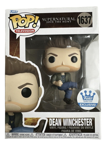 Funko Pop Dean Winchester #1637 Supernat exclusivo da Funkoshop