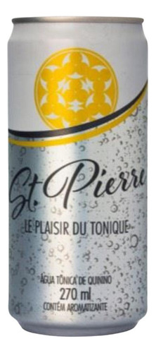 Kit 24 Água Tônica Tradicional St.pierre 270ml