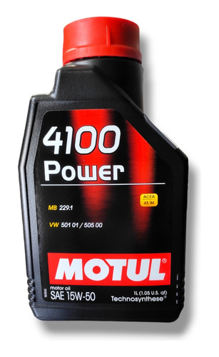 Aceite Motul 4100 15w-50 Semisintetico