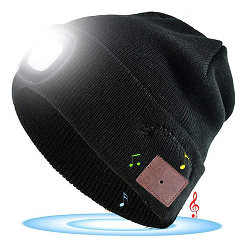 Gorro Inalámbrico Para Hombre 5.0 De Punto De Invierno